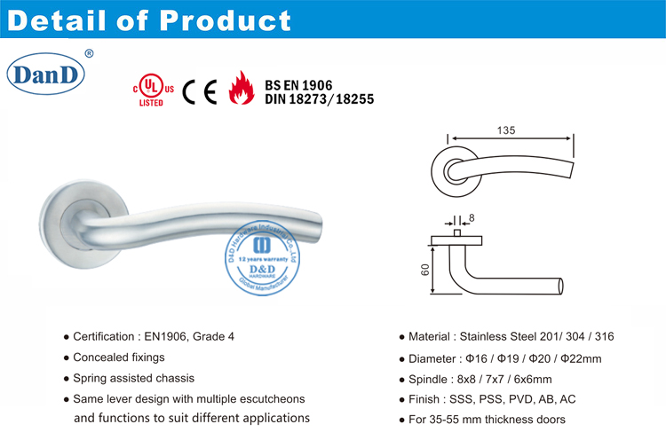 03 باب رافعة مقبض DDTH006