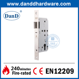 CE تحمل علامة Euro SS304 Fire Rated Night Latch Lock-DDML014