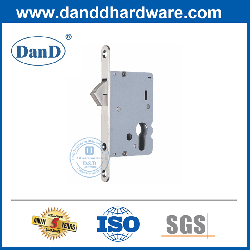 عالية الأمن النمط الأوروبي SS304 هوك الترباس قفل للانزلاق الباب DDML031