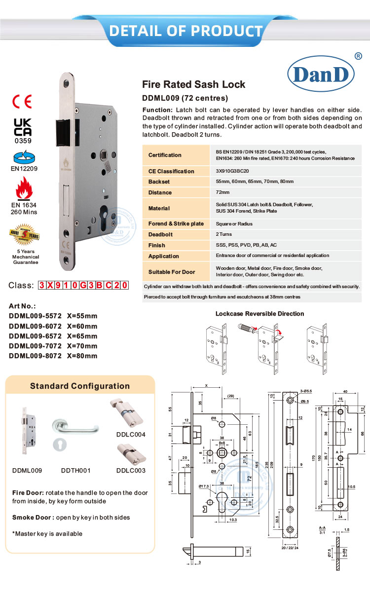 أقفال الباب الداخلي