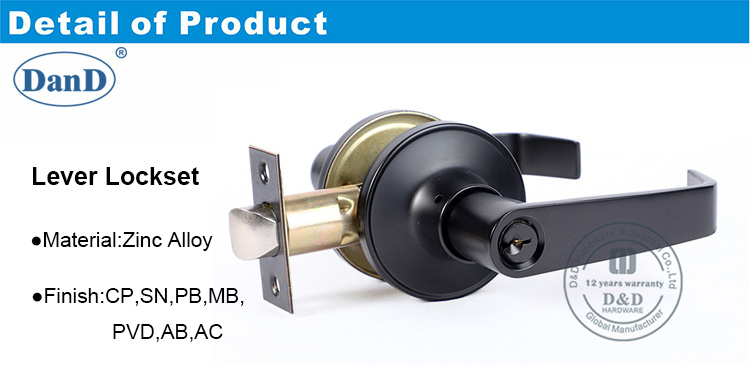 Cylinder Lock-DDLK085-D و D الأجهزة
