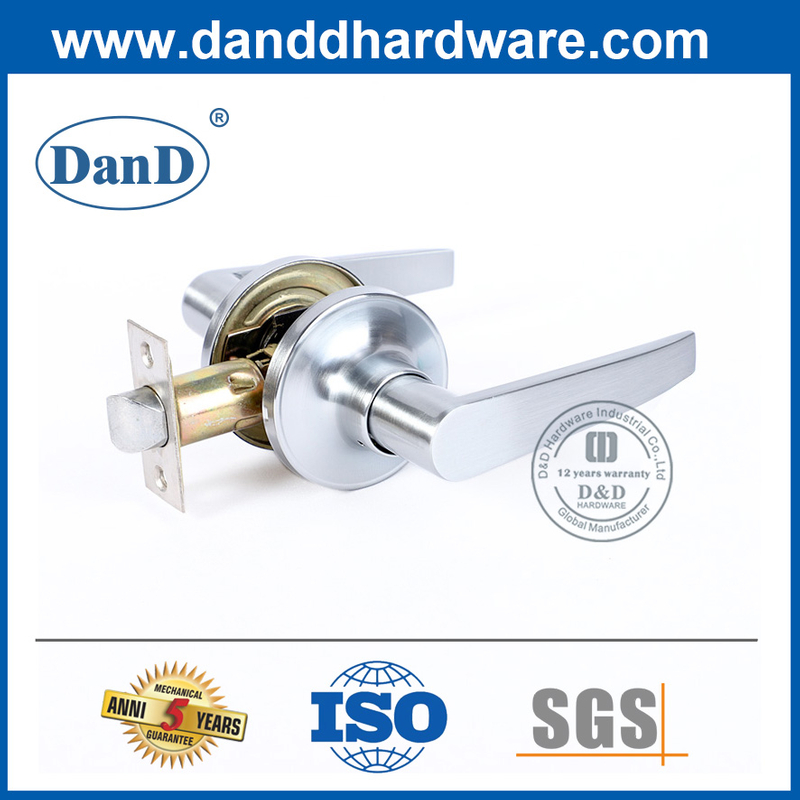 سبائك الزنك غير قابلة للقفل الباب ممر LOCKSET-DDLK070