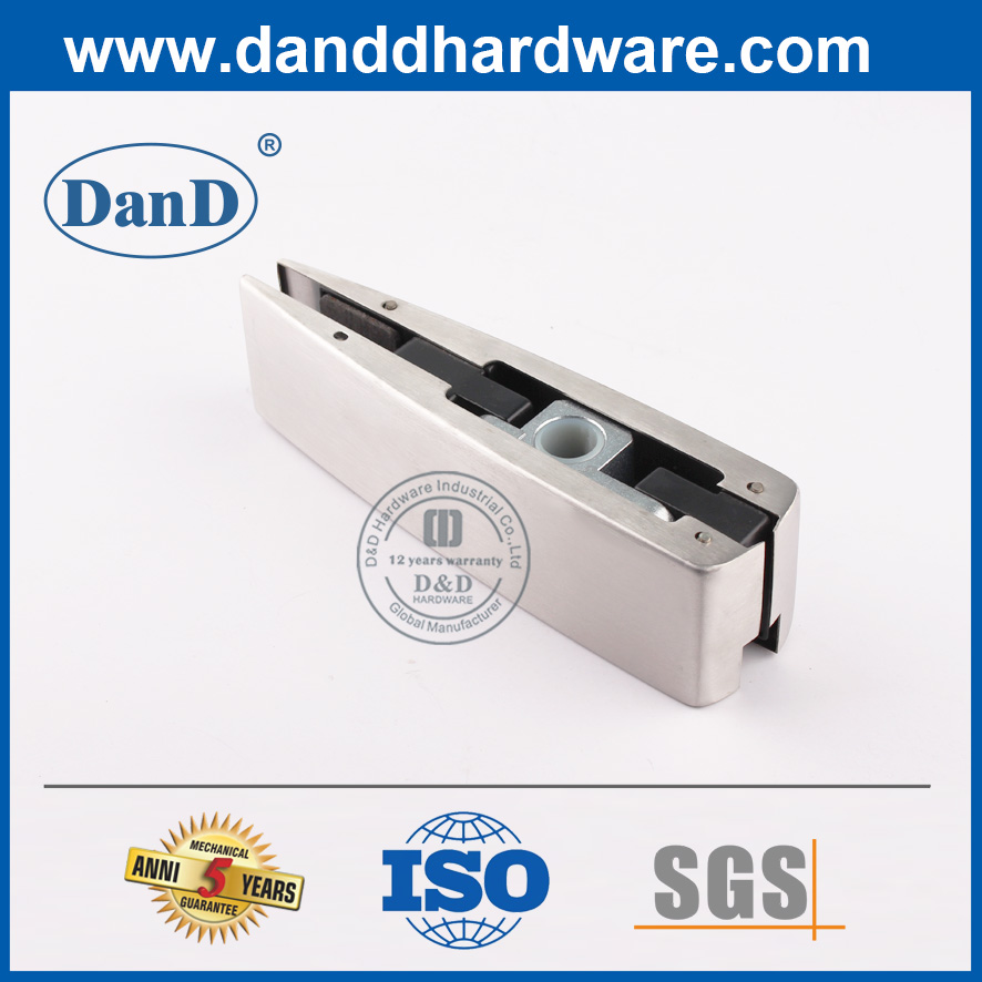SUS304 جودة عالية أعلى تصحيح تركيب للباب الزجاجية المزدوجة ddpt007