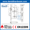 CE EN12209 فولاذ مقاوم للصدأ النار الحمام الوفيات القفل DDML012-6078