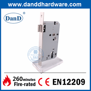 CE EN12209 EURO SS304 FIRE FIRE DOOR DOOR SASH LOCK-DDML026-6085