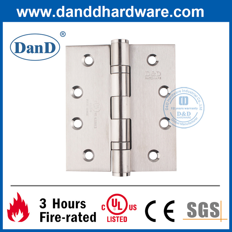 الفولاذ المقاوم للصدأ 316 حريق مقدرة الباب بعقب المفصل مع UL DDSS001-FR-4X3.5X3