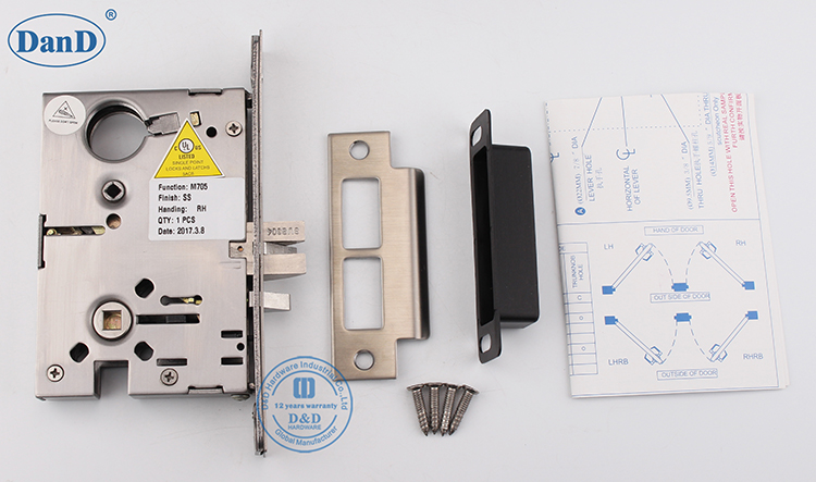 أجهزة الفصول الدراسية للباب المعدني وأجهزة D