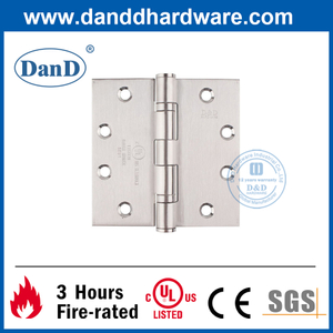 UL Certification SS201 BALLE BALLING DOOR DOOR المفصلات DDSS002-FR-4.5x4.5x3.4