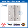 UL ANSI الصف 2 SS316 Silver Modern Durise Fire Door مفصلية DDSS001-ANSI-2