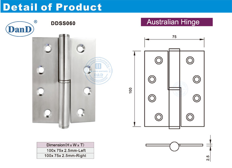ارفع مفصل الباب