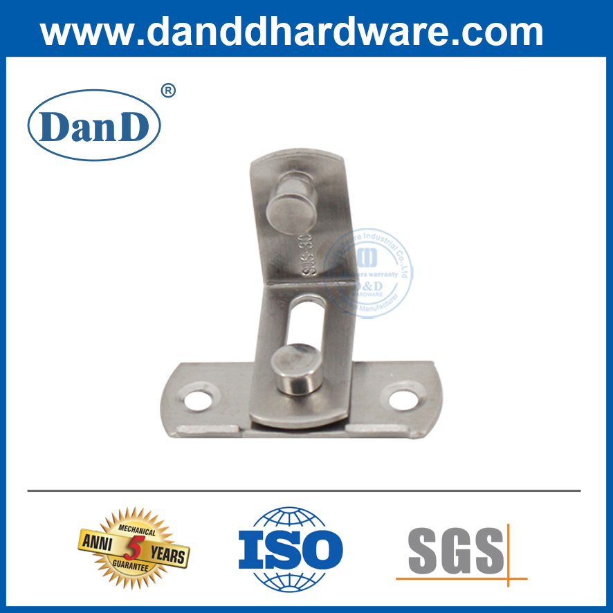 قفل حارس الباب قفل الحرس الفولاذ المقاوم للصدأ للباب الأمامي-DDDG015
