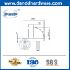 سدادة الباب المثبتة على الأرض النحاسية للصفقة المعدنية DDDS005