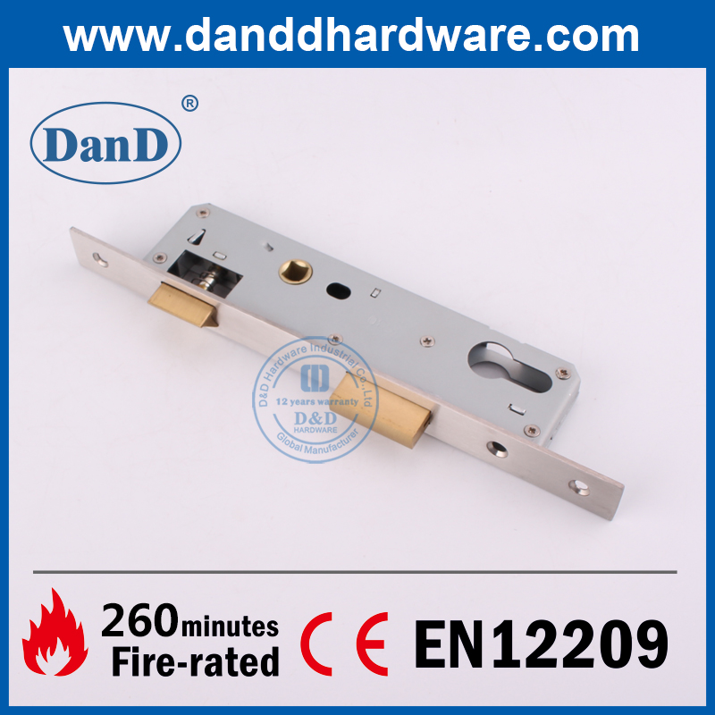النحاس المدمج مزلاج بولت ضيق قفل البطيخ للأخشب الباب-DDML021-3085