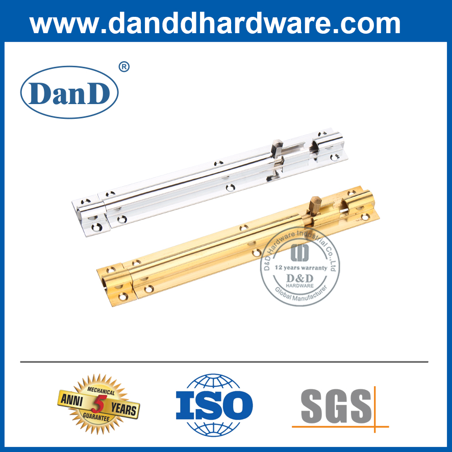 البراغي الأمنية الباب الخشبية ذات السطح النحاسي الصغير 4 بوصة DDDB016