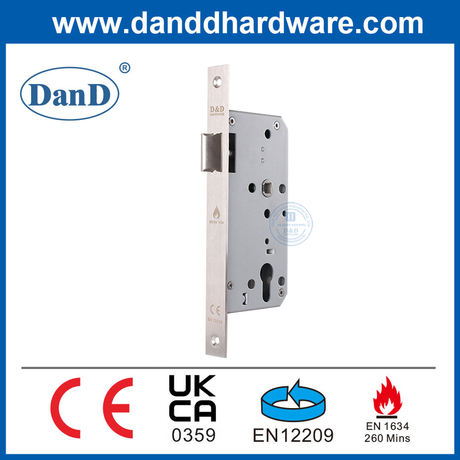 مصنع قفل الباب EN12209 أقفال باب الضرب الخشبية مقبض مع مفاتيح DDML011-5572