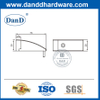 توقف الباب الفضي من الفولاذ المقاوم للصدأ المعاصر للأبواب الخارجية DDDS013