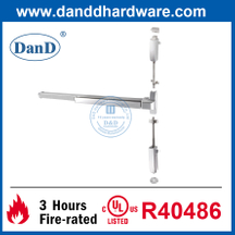 UL ANSI الصف 1 SS304 قضيب عمودي الطوارئ باب الخروج الدفع الشريط DDPD004