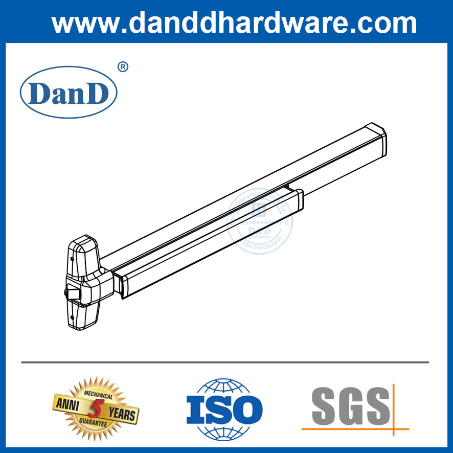 الفولاذ المقاوم للصدأ والألومنيوم حافة النوع 1 نقطة الخروج Door مع BAR-DDPD301