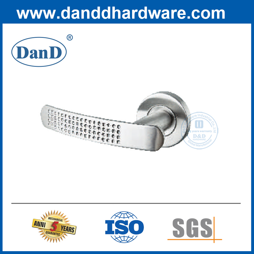 الفولاذ المقاوم للصدأ الصلب الصلبة مقابض الباب الأمامي الحديثة للسوق الأوروبية DDSH051