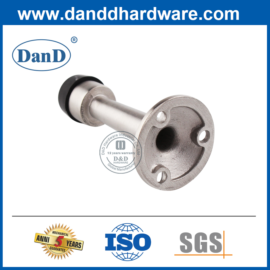 الفولاذ المقاوم للصدأ الفضة أفضل سدادة الباب الأمنية لداخت الباب ddds018
