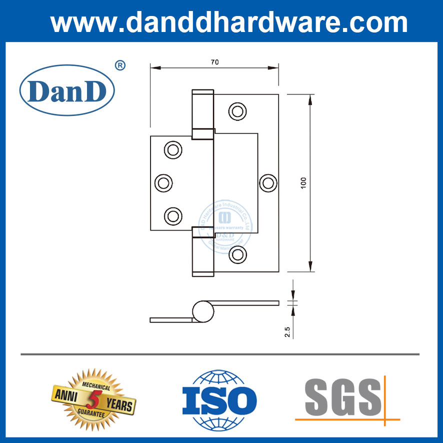 أجهزة من الفولاذ المقاوم للصدأ تناسب مفصلات الباب المفصلية الأسترالية لمفصلات السوق الأسترالية DDSS059