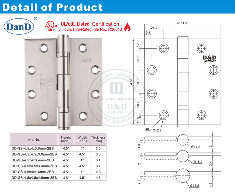 مفصل الباب التجاري