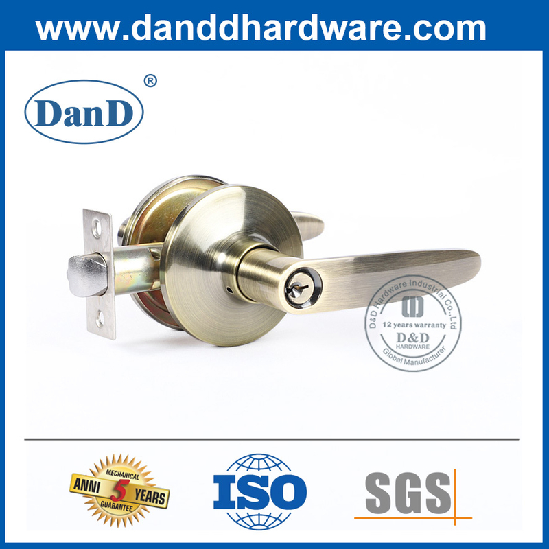 العتيقة النحاس سبائك الزنك اسطوانة ليفر LOCKSET-DDLK076