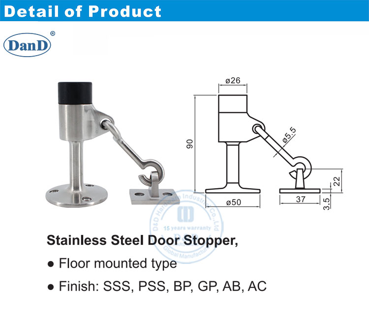 سدادة المطاط الباب
