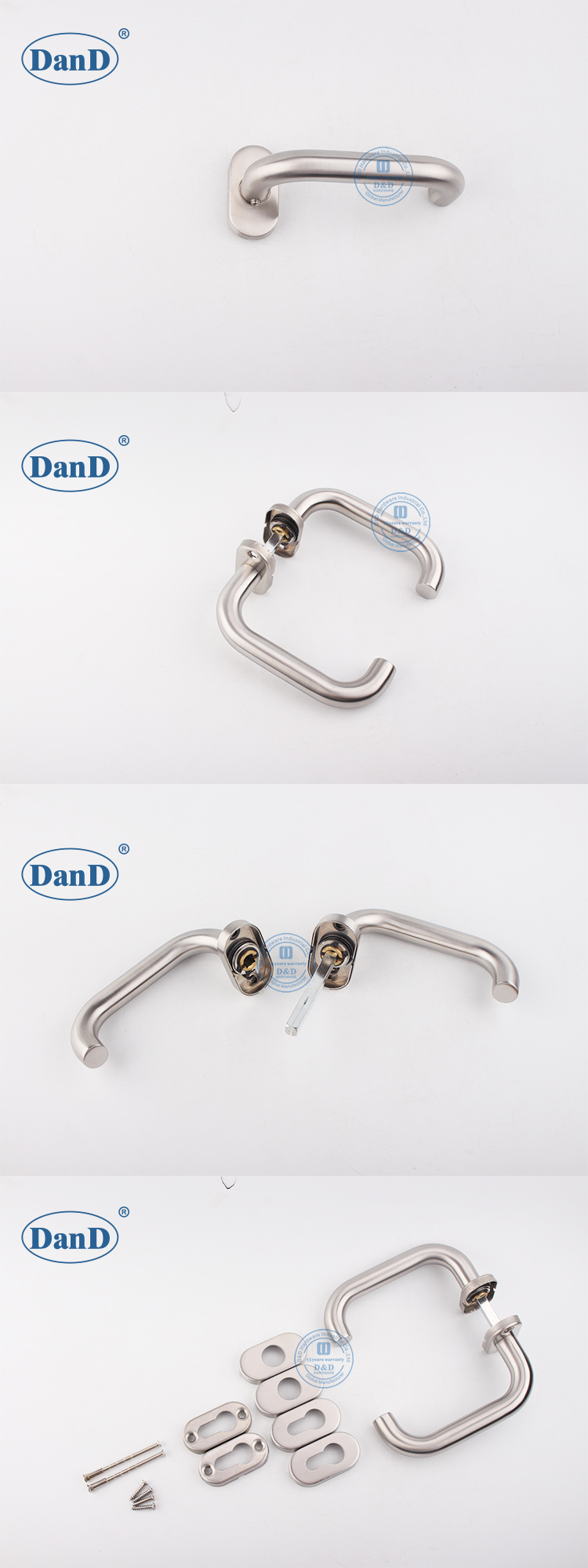 مقبض الباب من الفولاذ المقاوم للصدأ 