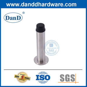 سدادة الباب المعدنية توقف باب الجدار الفضي في الفولاذ المقاوم للصدأ DDDS015-B