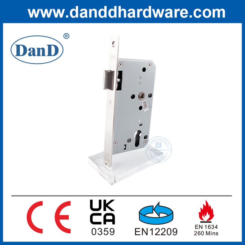CE EN 12209 الفولاذ المقاوم للصدأ 6072 قفل قفل قفل الطراز القفل DDML011-6072