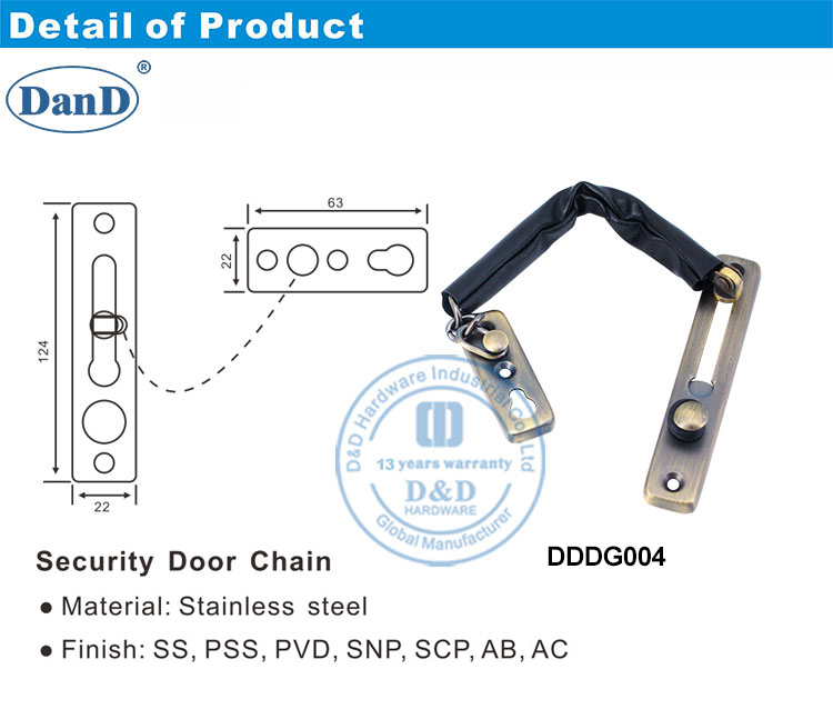 قفل سلسلة داخلي 