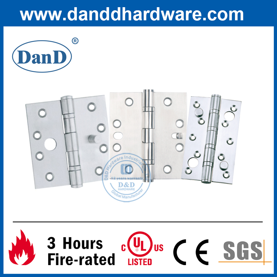 SUS201 الفضة تحمل مفصلي الأمن المزدوج ل Outswing DDSS013