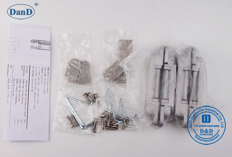 الباب غير المرئي مفصلي D و D HARERDWARE-40KG