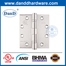 الصف 304 ANSI الصف الثاني المفصلي الكامل للبث لمقاومة النيران للأبواب الخارجية DDSS001-ANSI-2-4.5x4x3.4