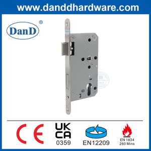 مورد الأقفال CE EN12209 EURO Standard FIRE RISTER DURISE DOOR LOCK SET-DDML009R-6072