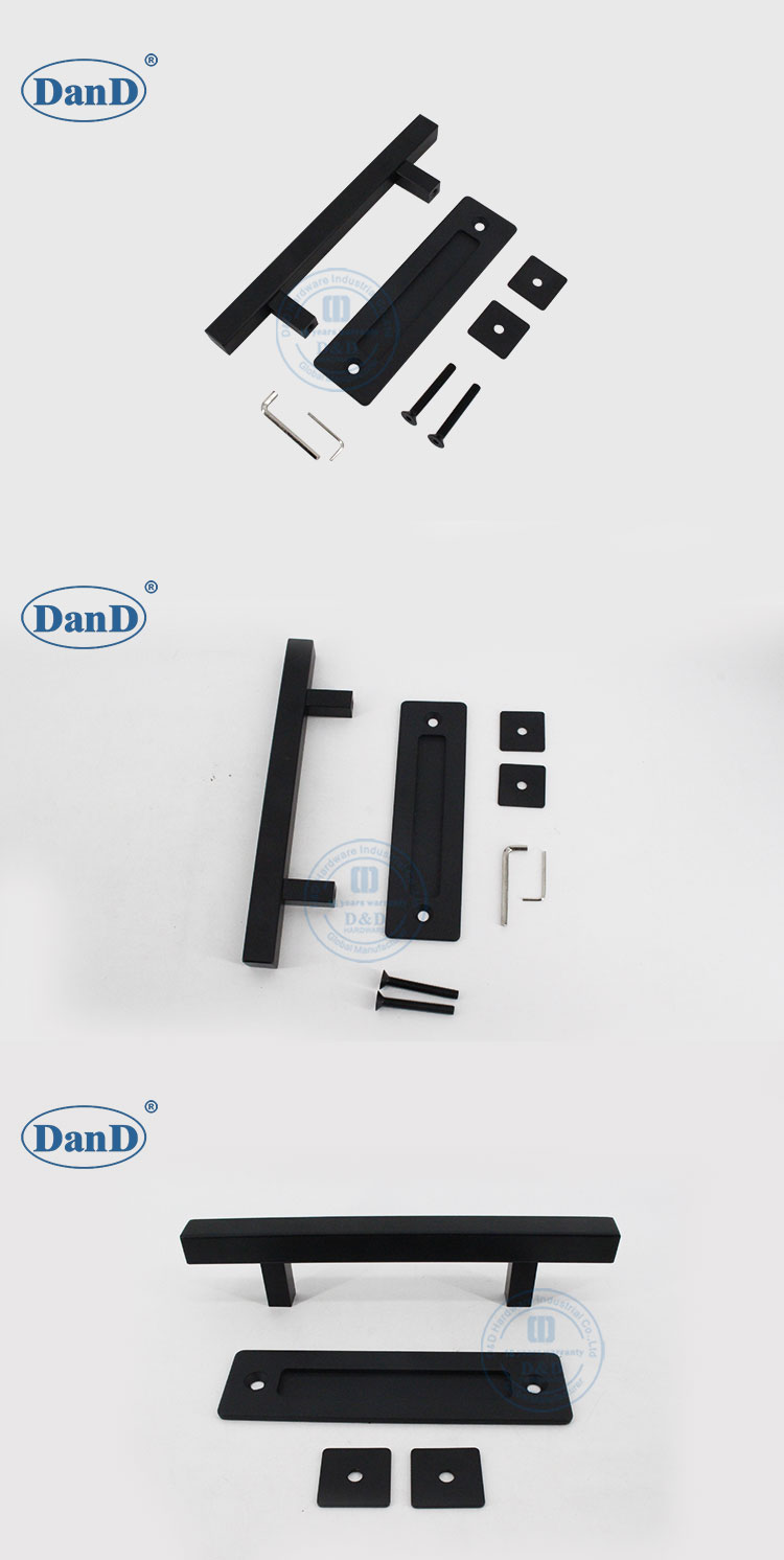 سحب باب الحظيرة الأسود