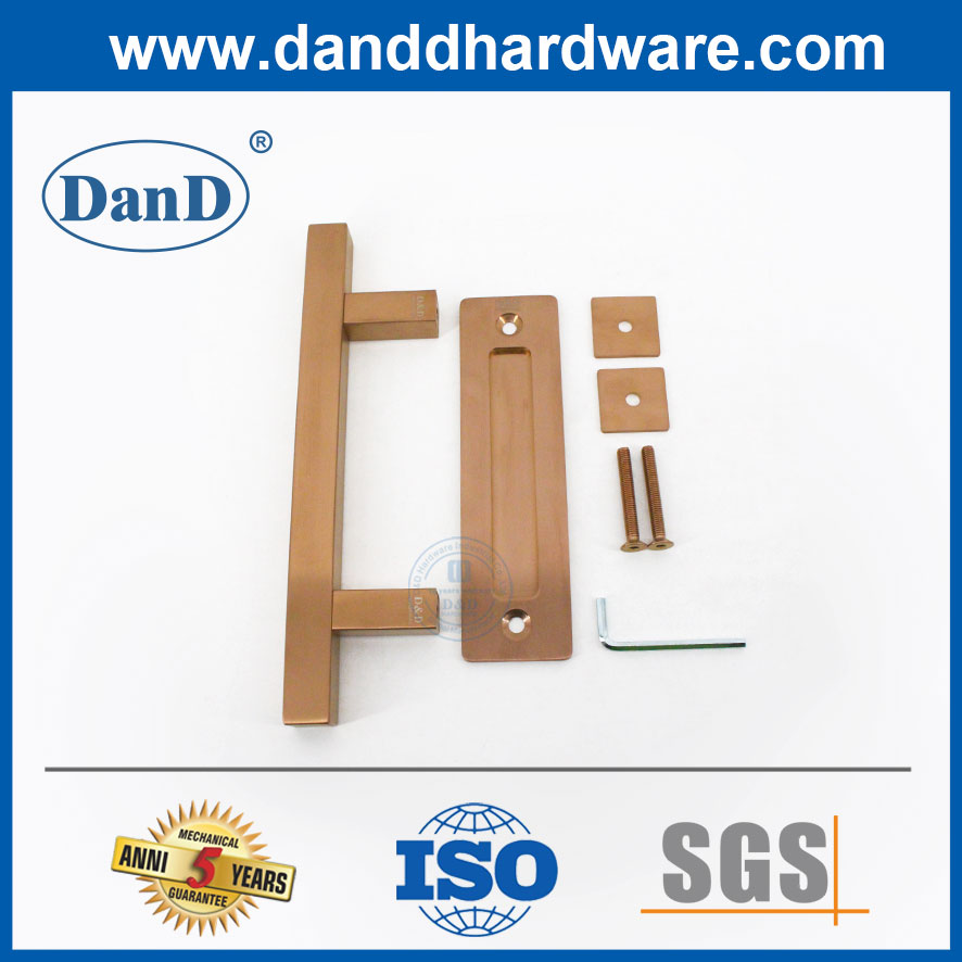 مخفي الذهب الذهب الفولاذ المقاوم للصدأ للباب حظيرة الحظ