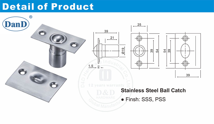 الكرة الصيد المضافة -D و d الأجهزة