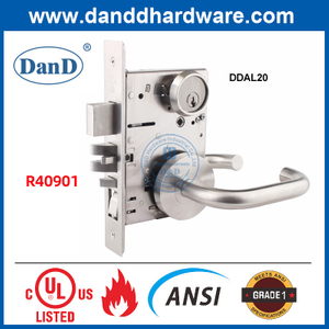 SUS304 ANSI GRADE 1 أكثر قفل الأبواب آمنة للباب DDAL20