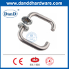 Round Rose Rose Stainless Steel EN1906 Inside Door Handle مع دعم Lug -DDTH001