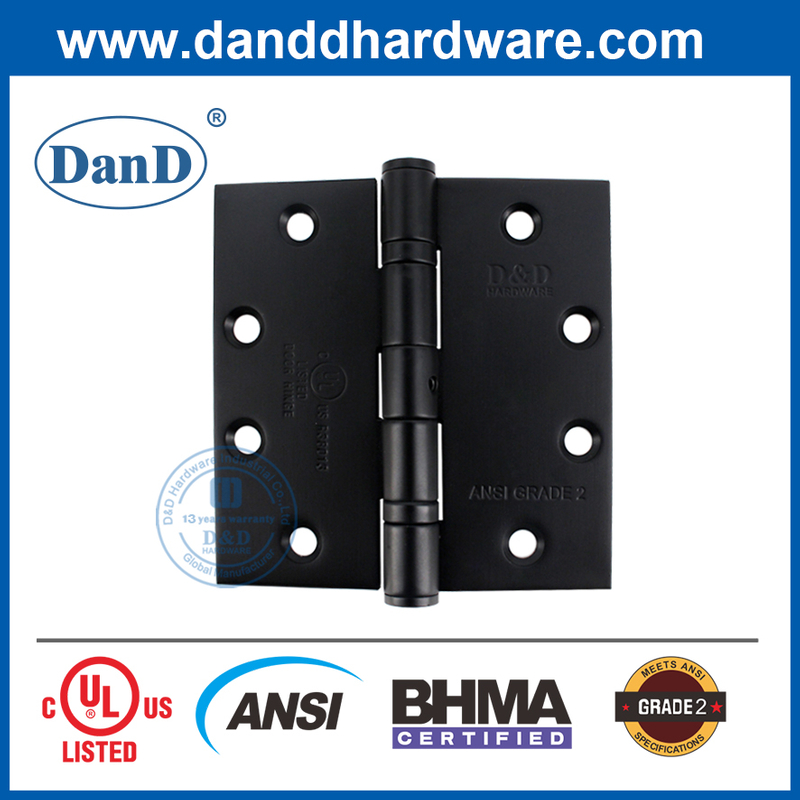 SUS304 ANSI الصف الثاني القياسي القياسي NRP داخل الباب مفصلات الأجهزة DDSS001-ANSI-2-4.5x4.5x3.4